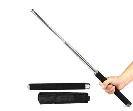 Multi-function Collapsible Self Defense Stick Extended