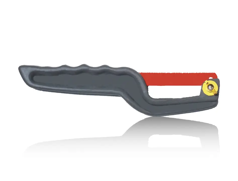 Mini Hacksaw Compact Hand Hack Saw Metal Frame With Metal Blade