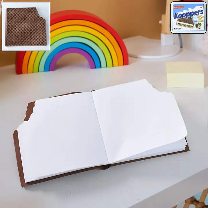 Chocolate Dairy Notebooks Original Chocolate Smell Writing Practice Book Early Learning Copybook