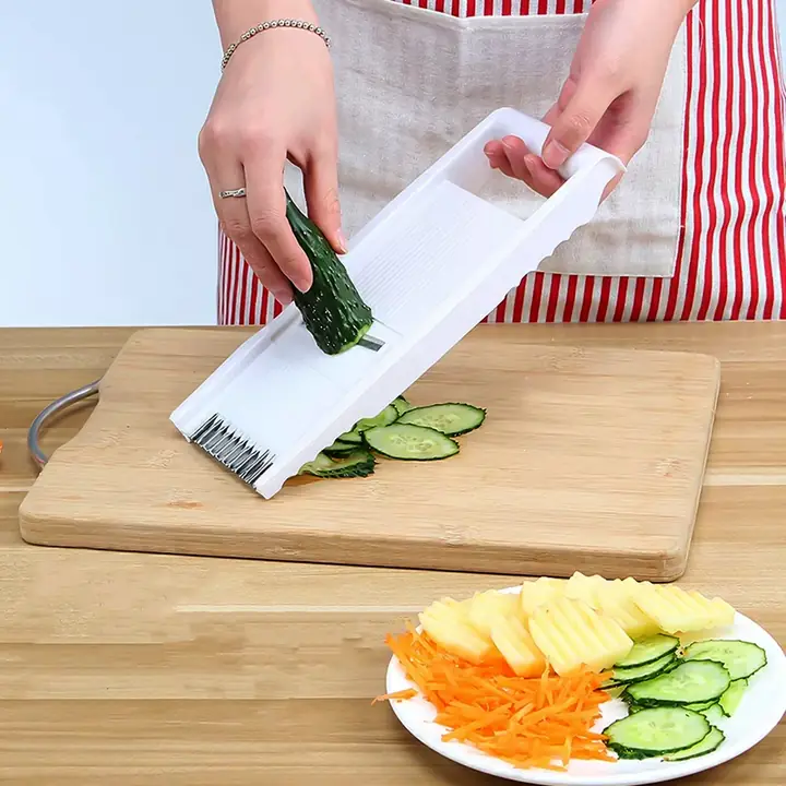 In 1 Kitchen Set Grater Base Slicing Attachment And Peeler (3 Pcs Set)