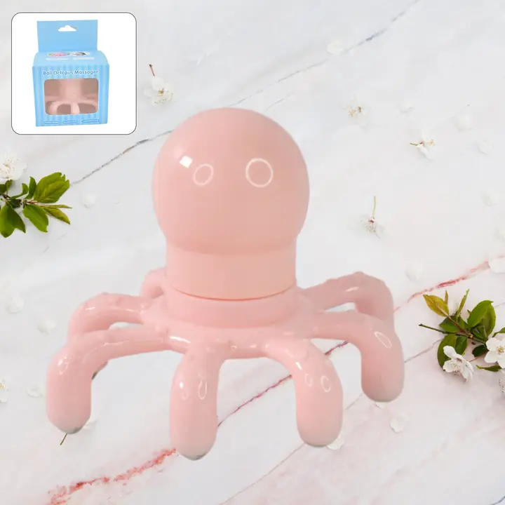 Scalp Relax Octopus Massager Octopus Claw Head Massager Long Lasting Ergonomic For Adults For